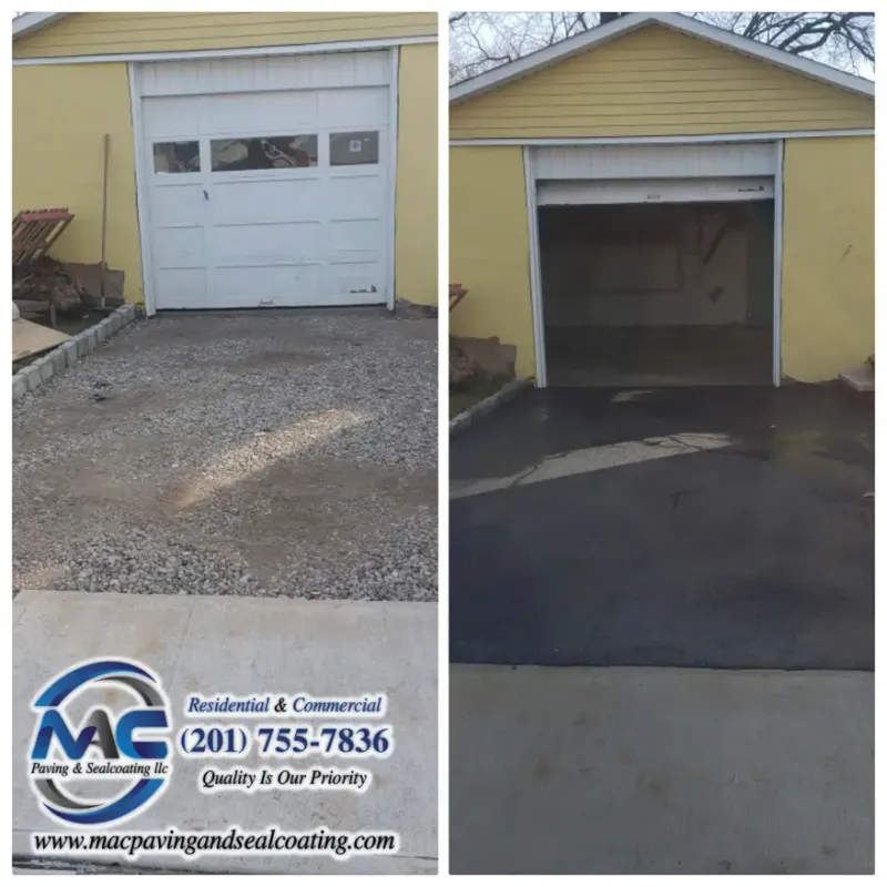 Asphalt Driveway Installation in North Jersey | Free Estimates - Work in Progress - MAC Paving and Sealcoating