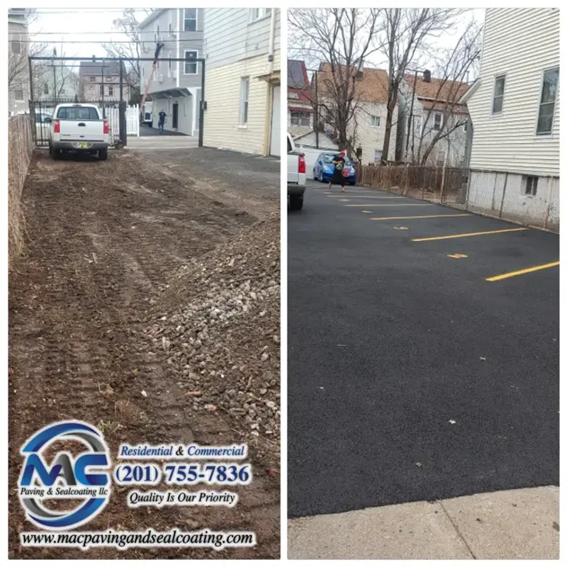 Parking Lot Line Striping in NJ | ADA Compliance and Clean Markings - Work in Progress - MAC Paving and Sealcoating